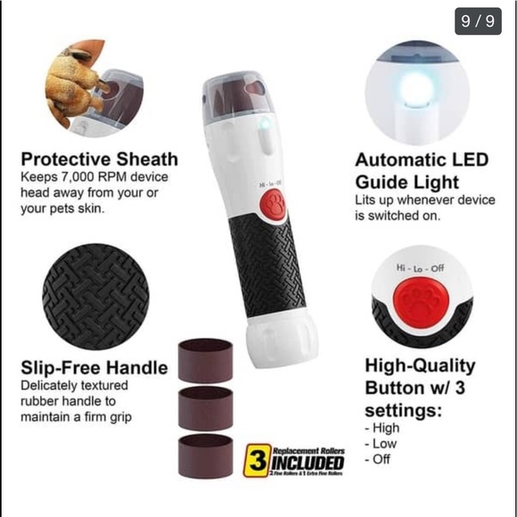 bell & Howell Dog Bellhowell Paw Perfect Nail Grinder Poshmark